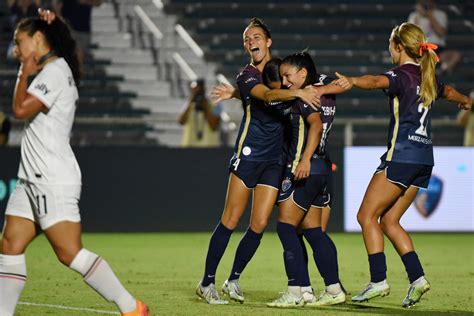 Angel City rallies at home to beat NWSL-leading Courage 2-1